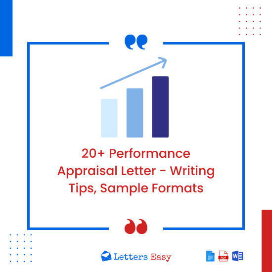 20+ Performance Appraisal Letter - Writing Tips, Sample Formats