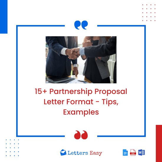 15+ Partnership Proposal Letter Format - Tips, Examples