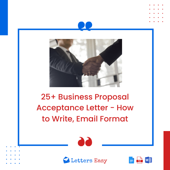 25+ Business Proposal Acceptance Letter - How to Write, Email Format