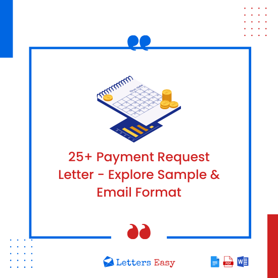 25+ Payment Request Letter - Explore Sample & Email Format