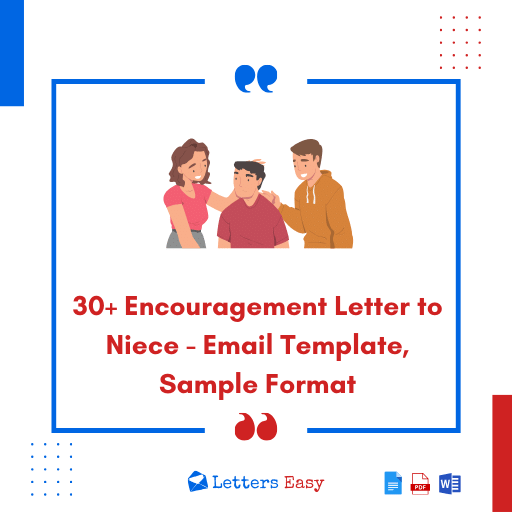 30+ Encouragement Letter to Niece - Email Template, Sample Format