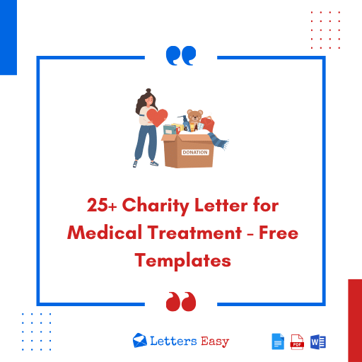 25+ Charity Letter for Medical Treatment - Free Templates