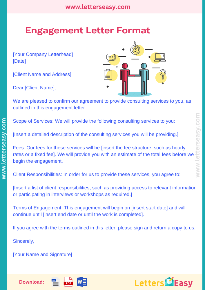 Engagement Letter Format