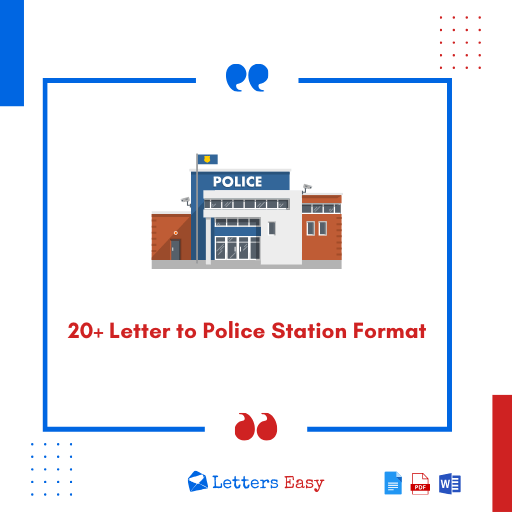 20+ Letter to Police Station Format - Check Writing Tips & Templates