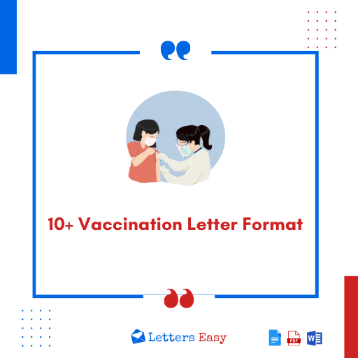 10+ Vaccination Letter Format - Email Ideas, Templates, Tips
