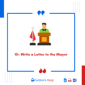 10+ Write a Letter to the Mayor - Key Points, Samples, Email Format