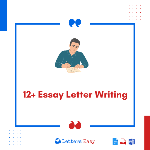 12+ Essay Letter Writing - Format, Examples, Writing Tips