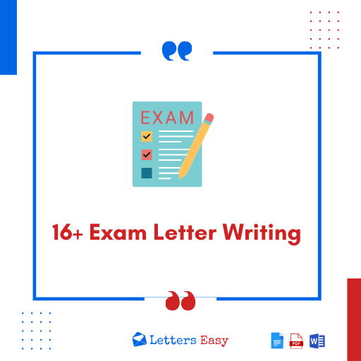 16+ Exam Letter Writing-Samples, Email Format, Writing Tips