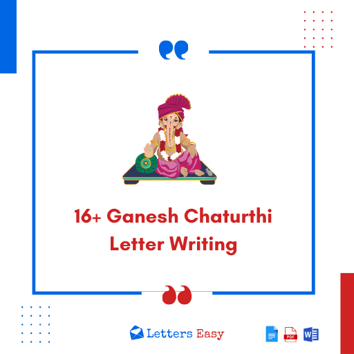 16+ Ganesh Chaturthi Letter Writing - Templates, Writing Tips