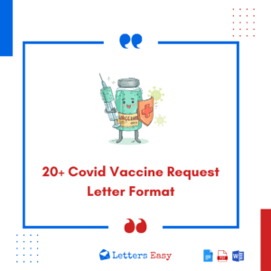 20+ Covid Vaccine Request Letter Format - Writing Tips, Templates