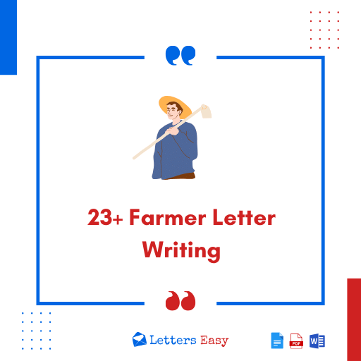 23+ Farmer Letter Writing Sample Format & Examples