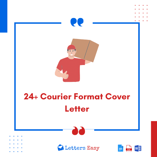 24+ Courier Format Cover Letter - Check Writing Guide, Examples