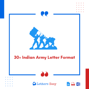 30+ Indian Army Letter Format - Examples, Expert Tips