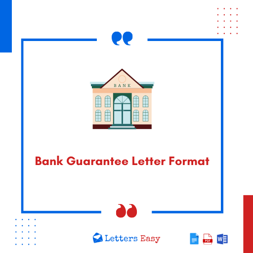 Bank Guarantee Letter Format - Check How to Start, 11+ Templates