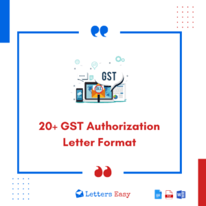 20+ GST Authorization Letter Format - How to Write, Templates