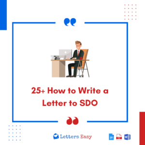 25+ How to Write a Letter to SDO - Check Guidelines & Templates
