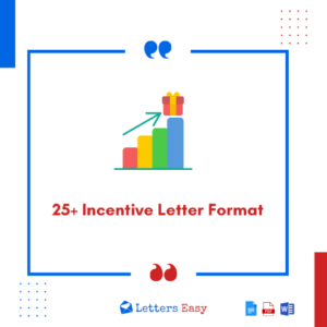 25+ Incentive Letter Format - Explore How to Start, Templates
