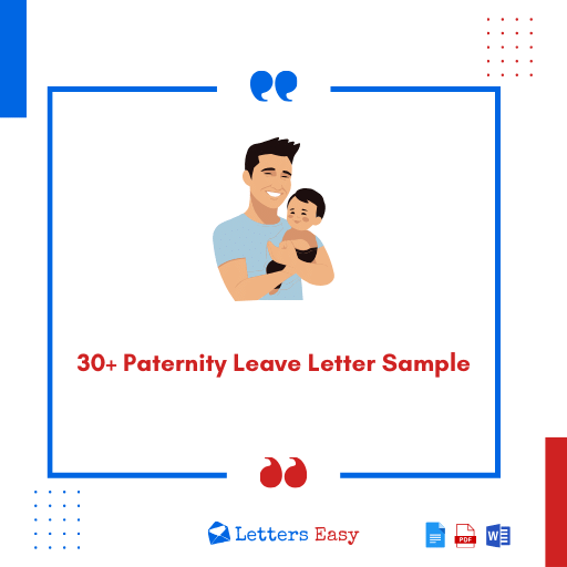 30 Paternity Leave Letter Sample Templates Email Example Phrases Letters Easy 3737