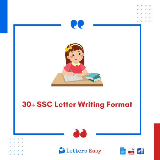 30+ SSC Letter Writing Format, Types, Examples, Tips for Exam